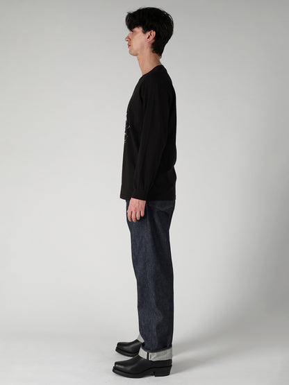 【Y's for men × MASSES】SMOKE PRINT LONG SLEEVE T-SHIRT