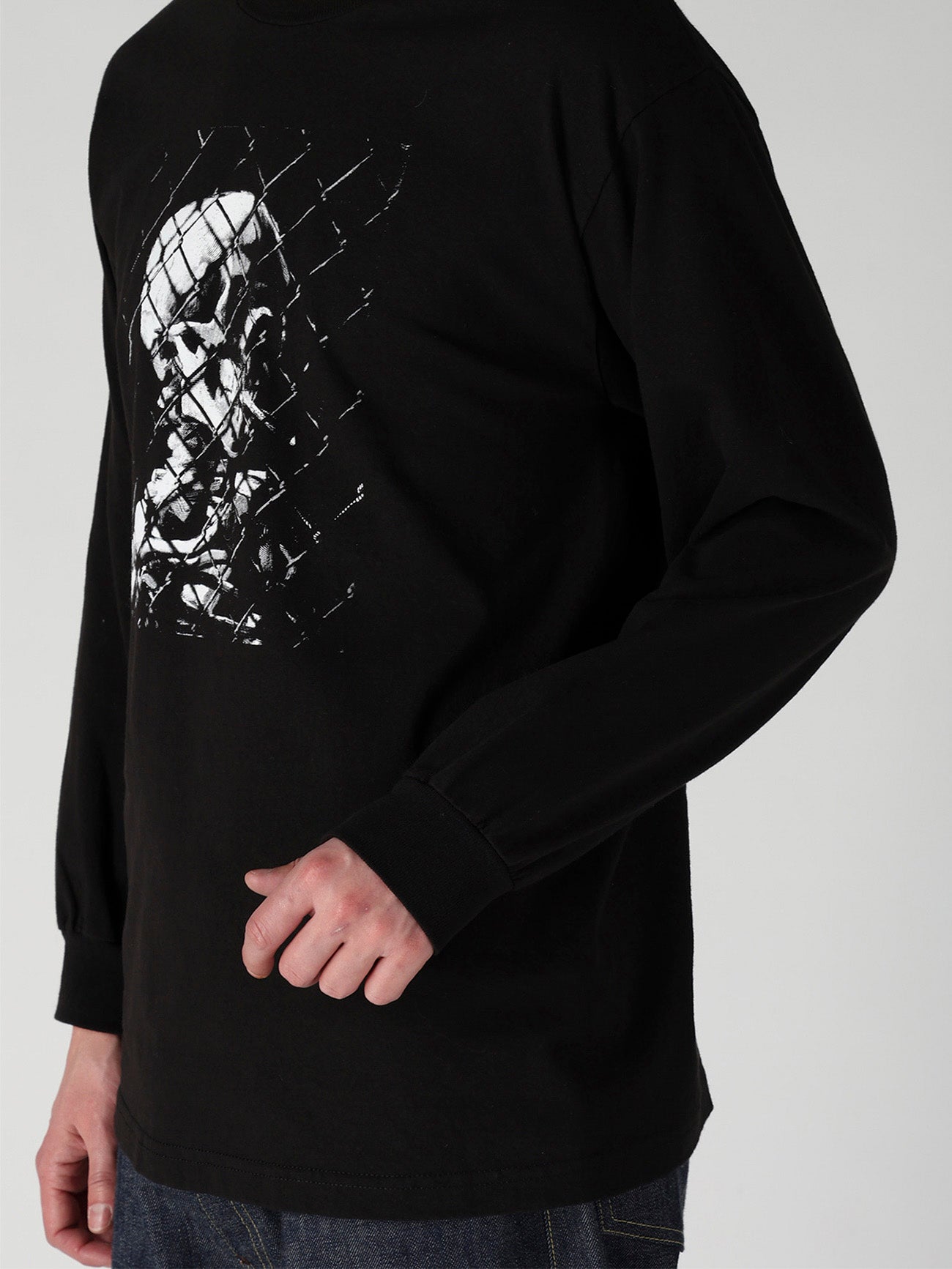 【Y's for men × MASSES】SMOKE PRINT LONG SLEEVE T-SHIRT