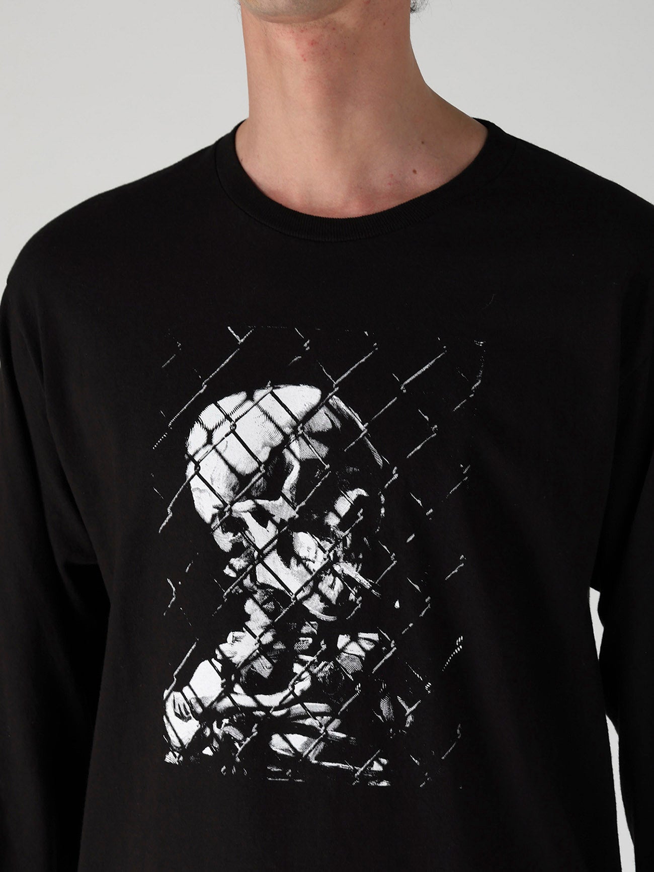【Y's for men × MASSES】SMOKE PRINT LONG SLEEVE T-SHIRT