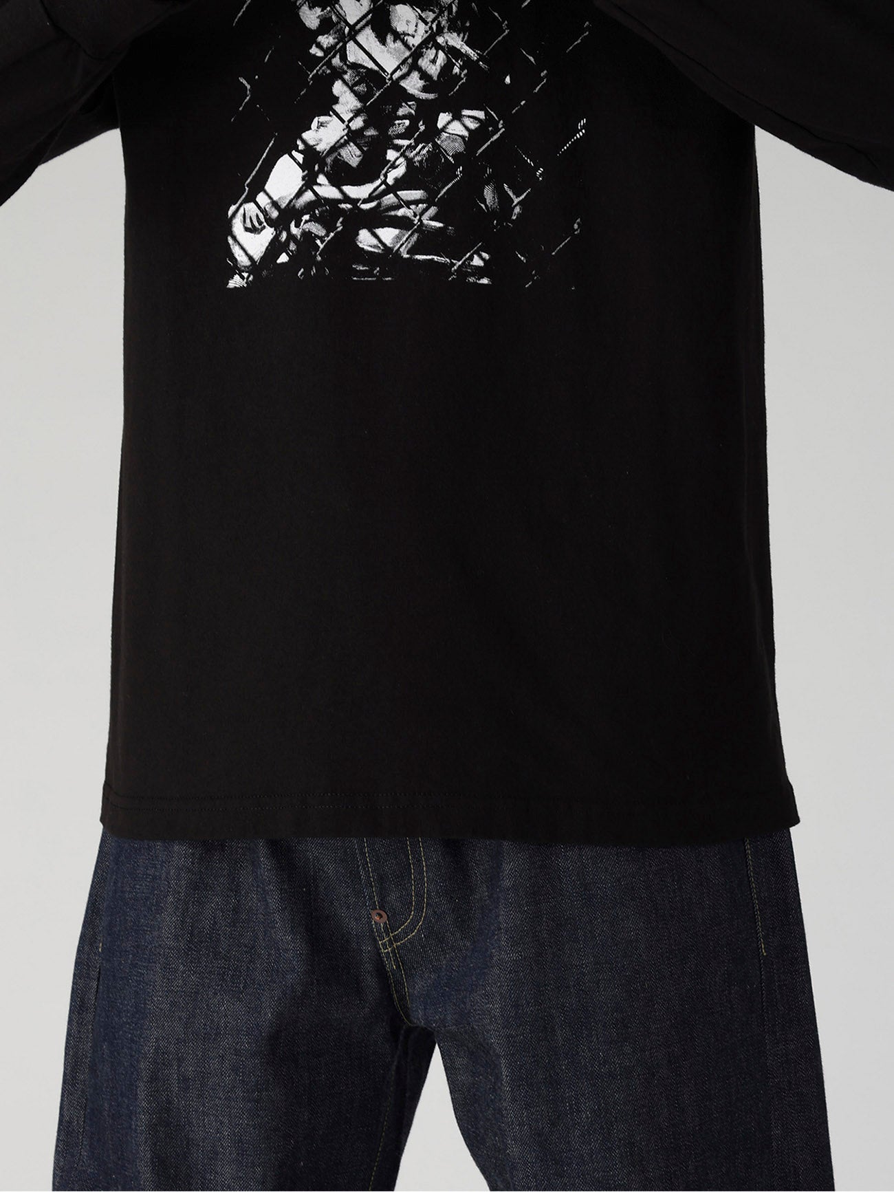 【Y's for men × MASSES】SMOKE PRINT LONG SLEEVE T-SHIRT