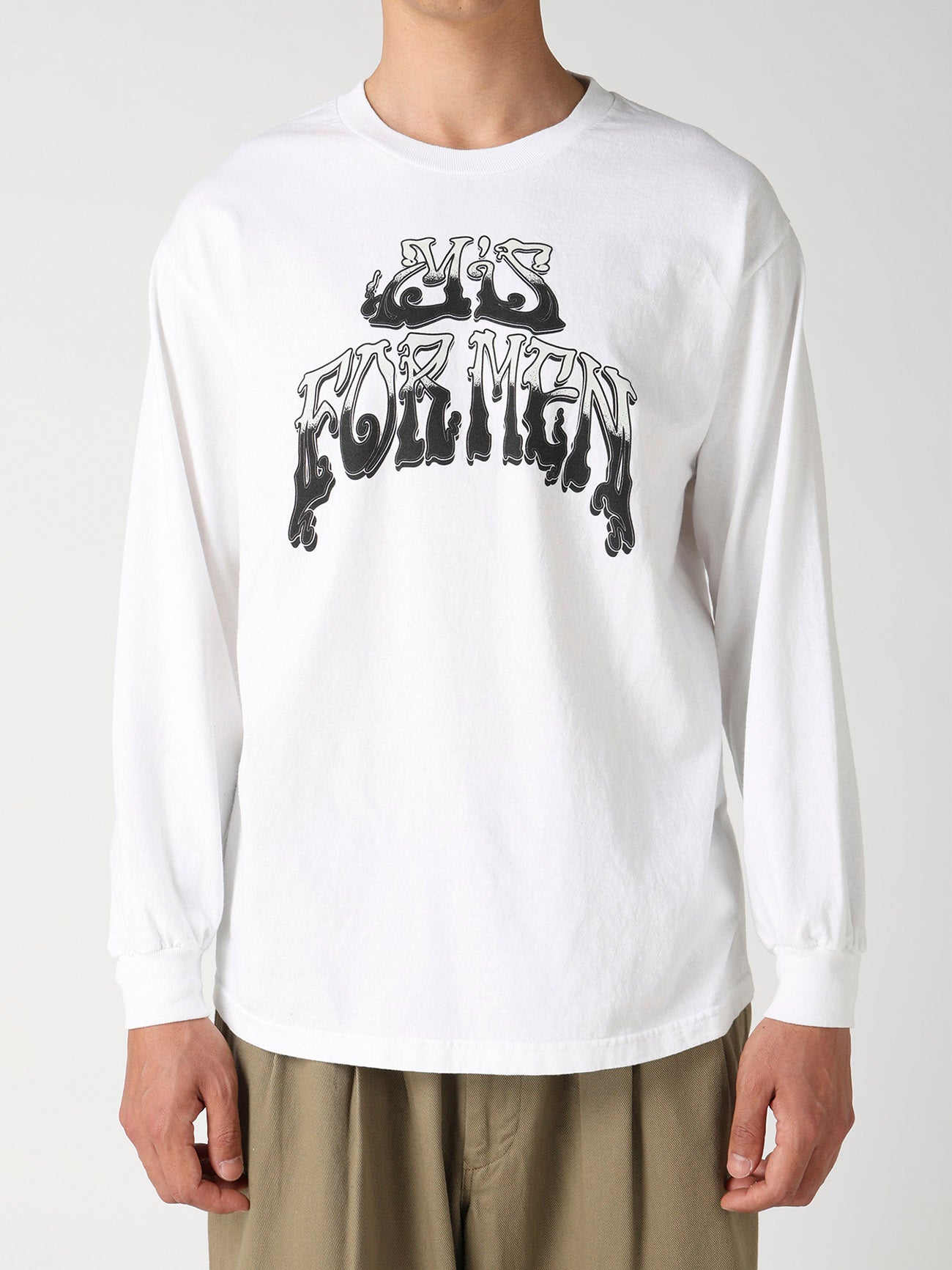 Y's for men × MASSES】JOINT PRINT LONG SLEEVE T-SHIRT – THE SHOP
