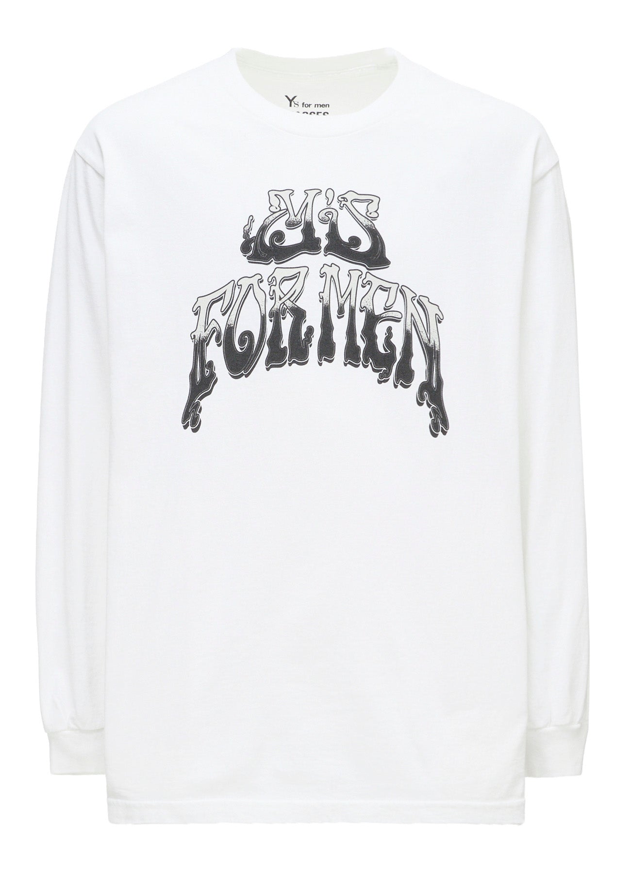 【Y's for men × MASSES】JOINT PRINT LONG SLEEVE T-SHIRT
