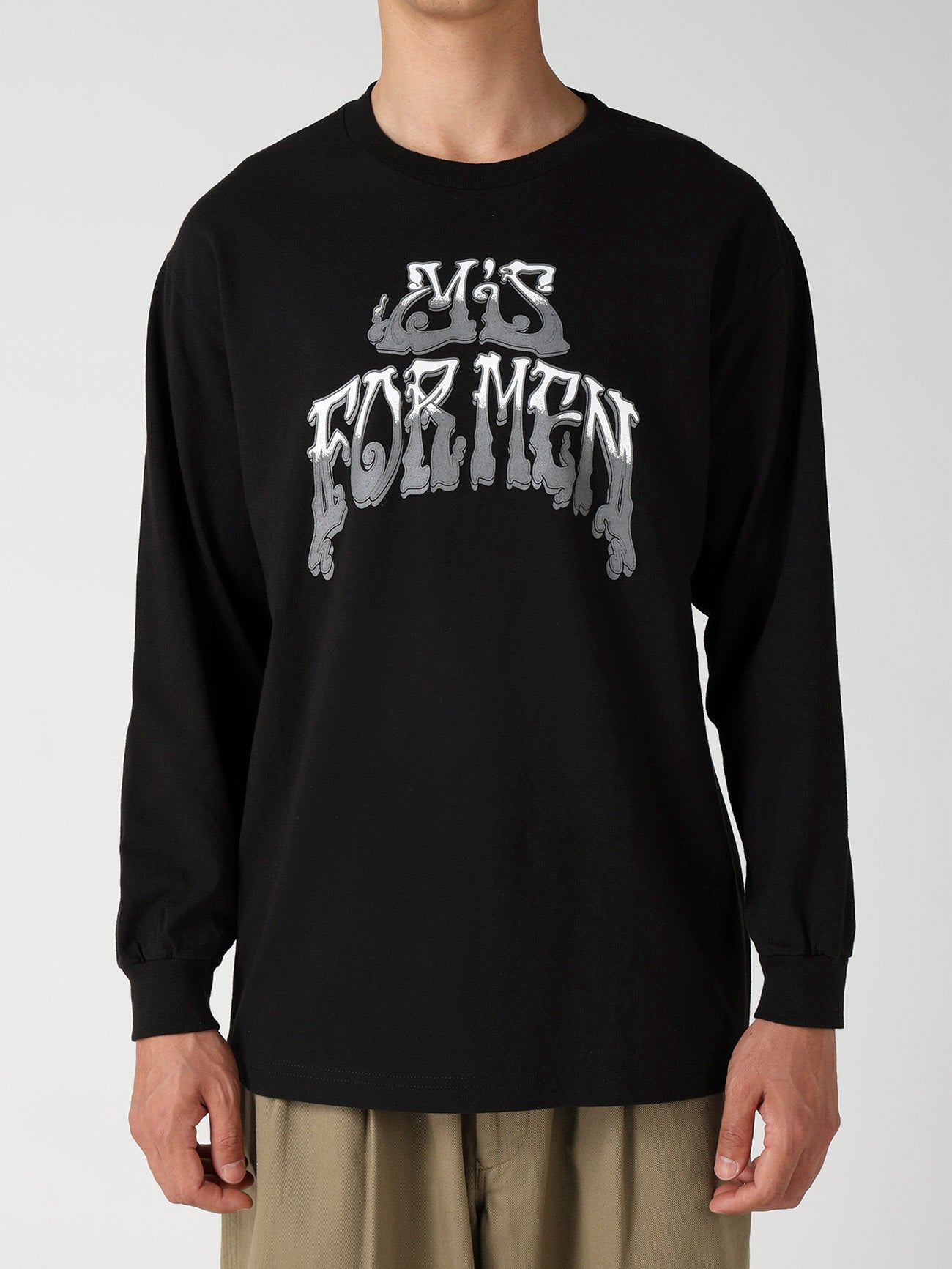 【Y's for men × MASSES】JOINT PRINT LONG SLEEVE T-SHIRT