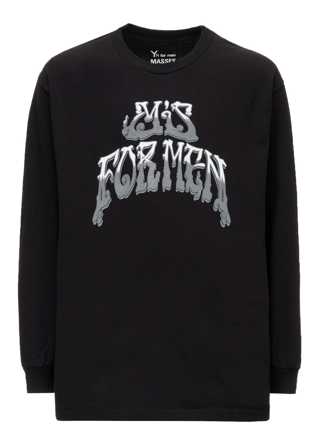 【Y's for men × MASSES】JOINT PRINT LONG SLEEVE T-SHIRT