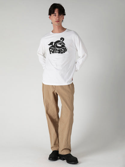 【Y's for men × MASSES】PUZZLE PRINT LONG SLEEVE T-SHIRT