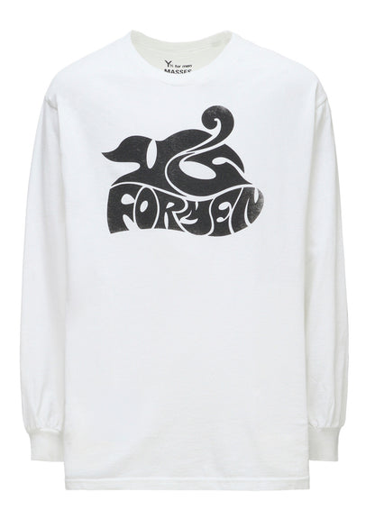 【Y's for men × MASSES】PUZZLE PRINT LONG SLEEVE T-SHIRT