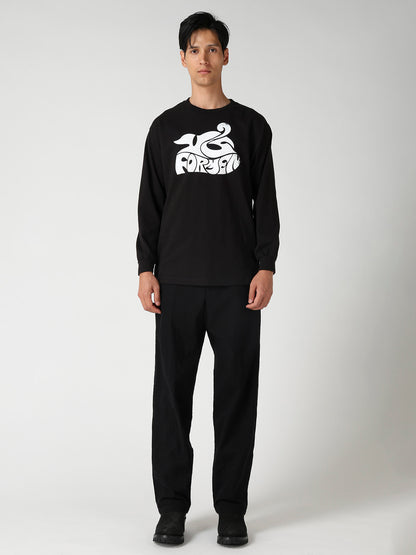 【Y's for men × MASSES】PUZZLE PRINT LONG SLEEVE T-SHIRT