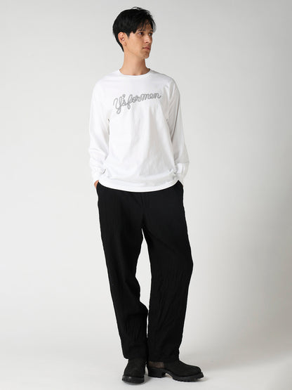 【Y's for men × MASSES】ROPE PRINT LONG SLEEVE T-SHIRT