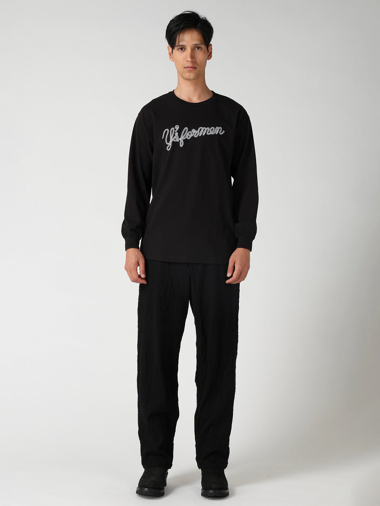 Y's for men × MASSES】ROPE PRINT LONG SLEEVE T-SHIRT – THE SHOP