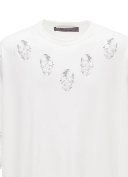 SKULL PRINT SHORT SLEEVE T-SHIRT TYPE 1