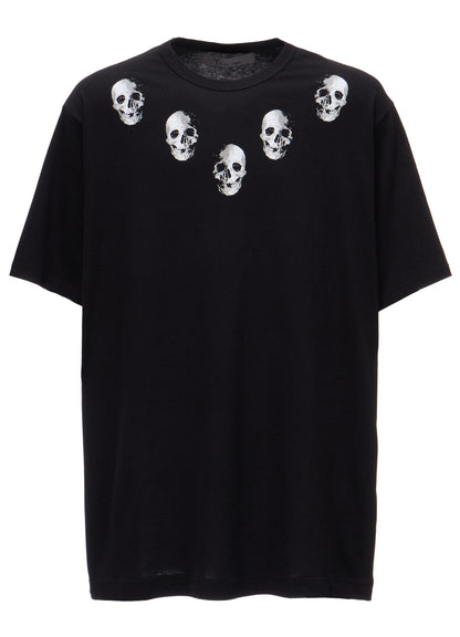 SKULL PRINT SHORT SLEEVE T-SHIRT TYPE 1