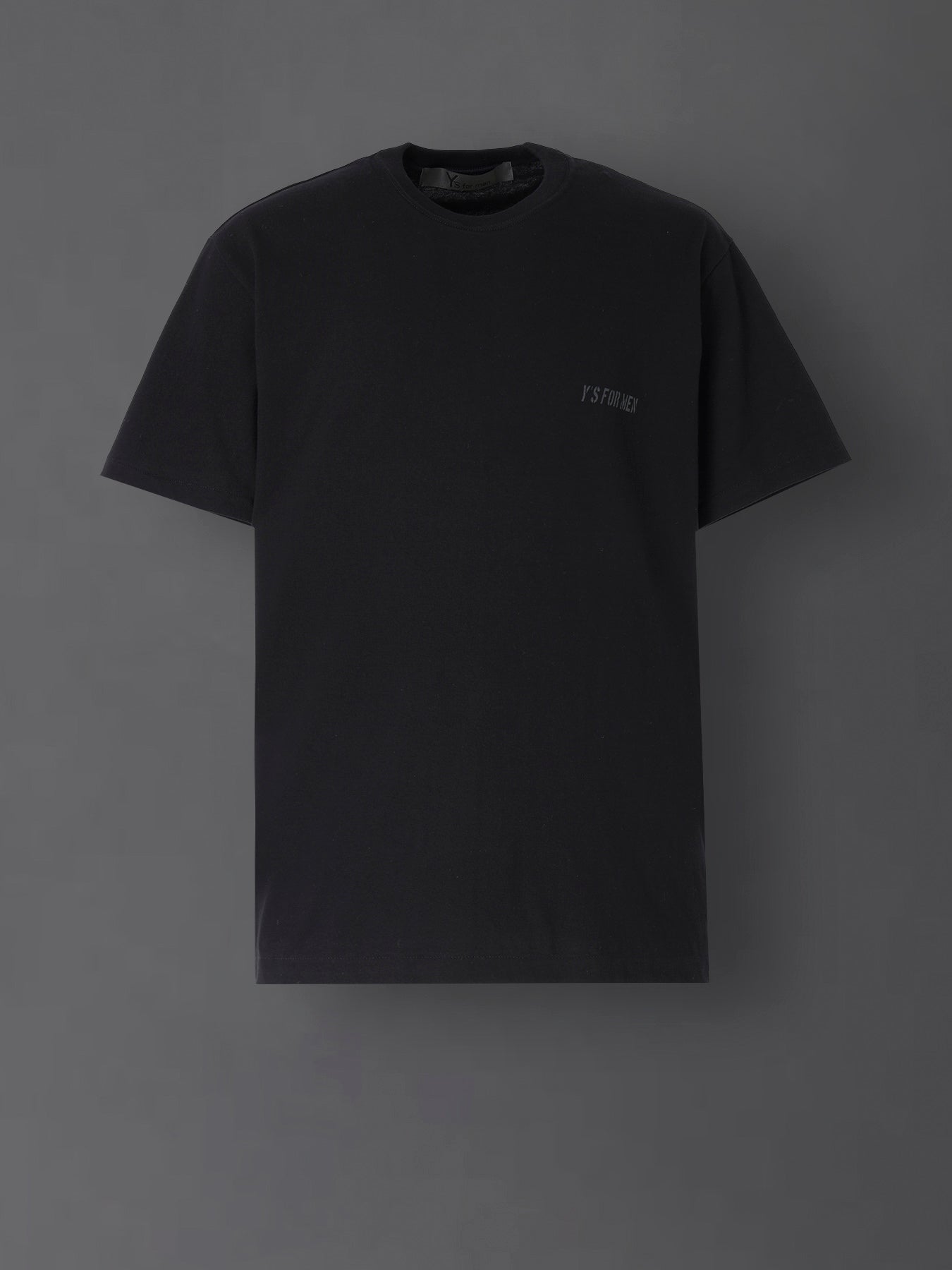 Y's for men LOGO PRINT SHORT SLEEVE T-SHIRT – THE SHOP YOHJI YAMAMOTO