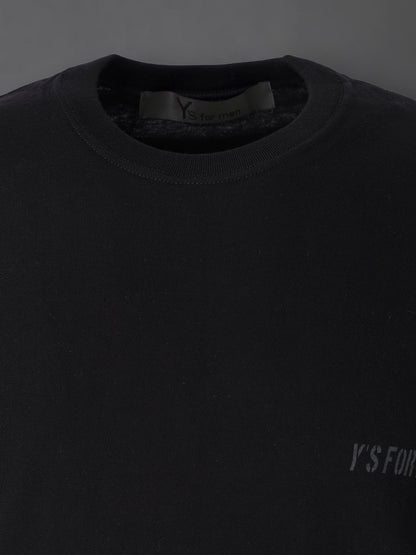 Y's for men LOGO PRINT SHORT SLEEVE T-SHIRT