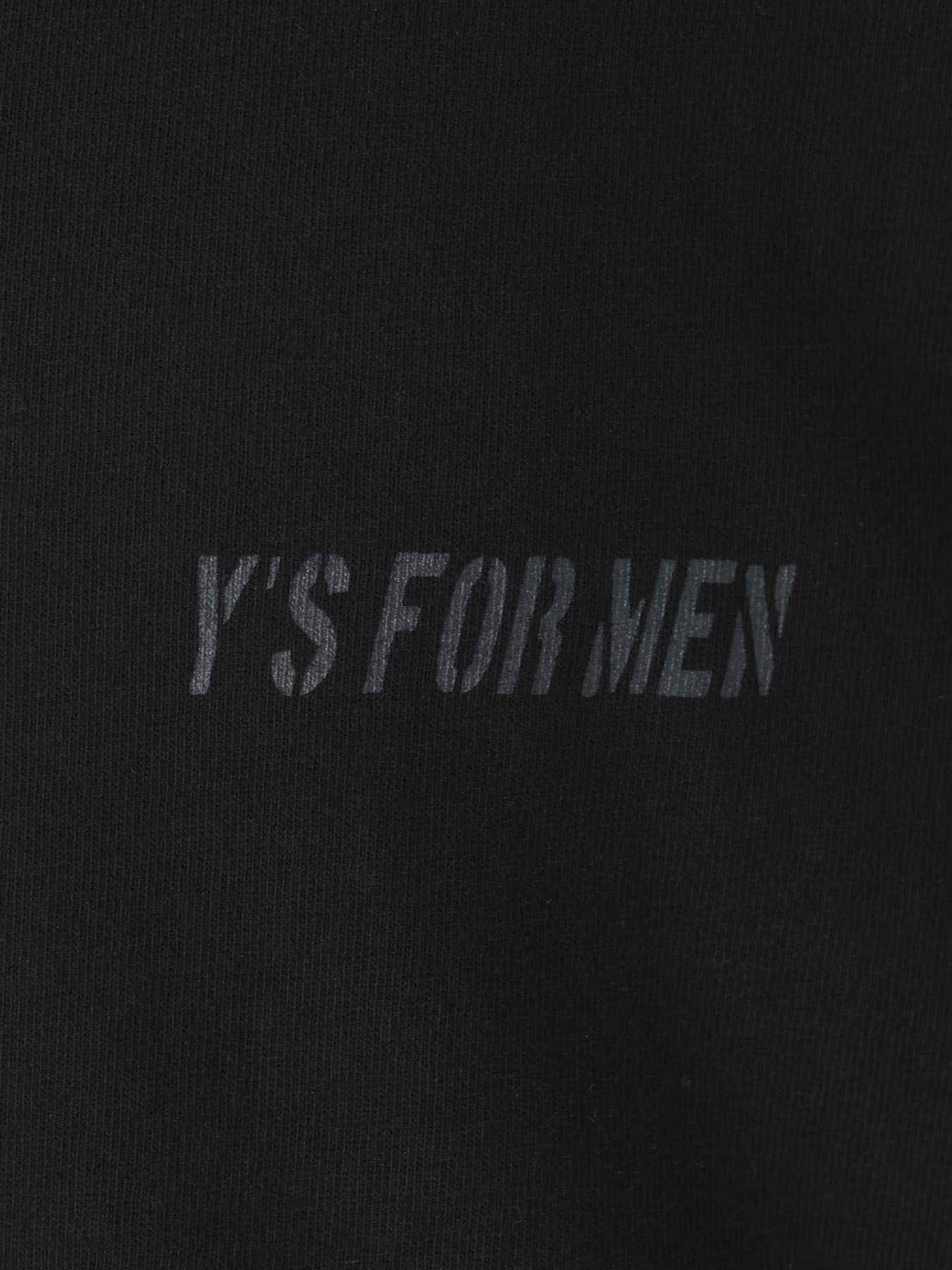 Y's for men LOGO PRINT SHORT SLEEVE T-SHIRT