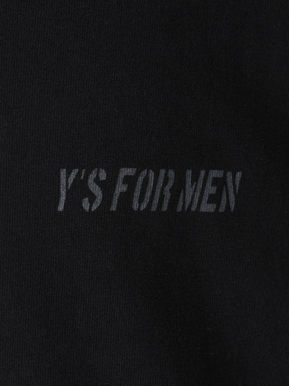 Y's for men LOGO PRINT SHORT SLEEVE T-SHIRT