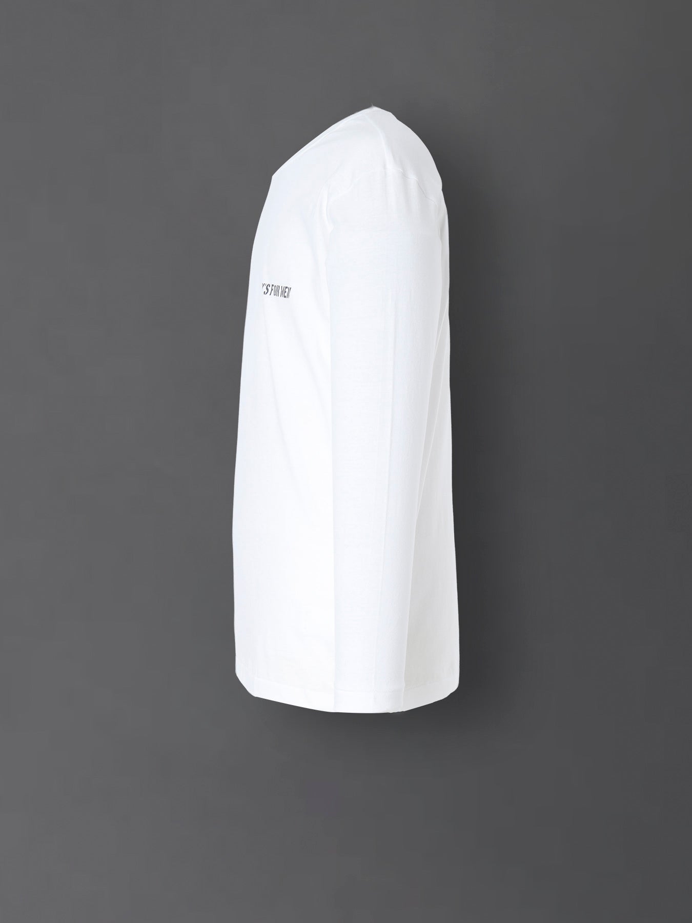 Y's for men LOGO PRINT LONG SLEEVE T-SHIRT