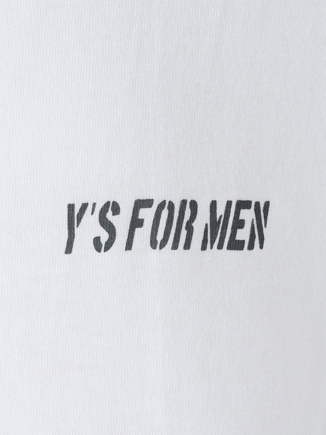Y's for men LOGO PRINT LONG SLEEVE T-SHIRT – THE SHOP YOHJI YAMAMOTO