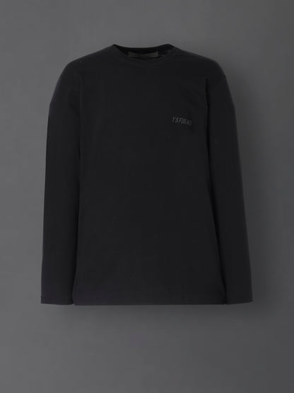 Y's for men LOGO PRINT LONG SLEEVE T-SHIRT