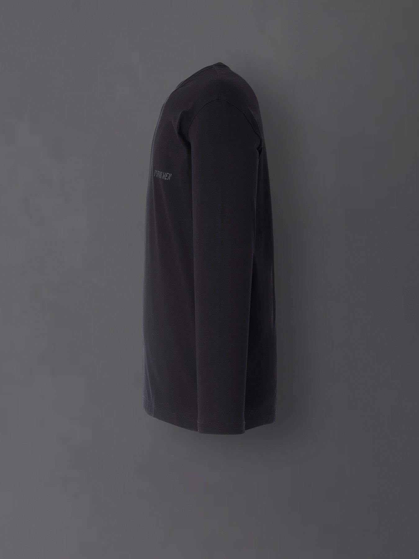 Y's for men LOGO PRINT LONG SLEEVE T-SHIRT