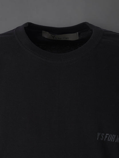 Y's for men LOGO PRINT LONG SLEEVE T-SHIRT