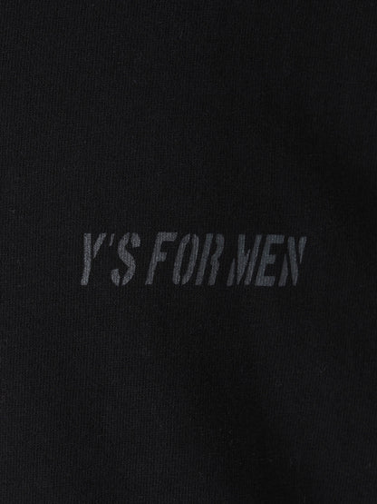 Y's for men LOGO PRINT LONG SLEEVE T-SHIRT