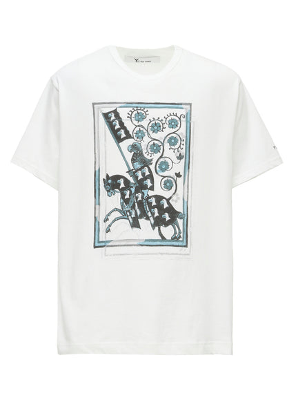 【EXCLUSIVE】KNIGHT PRINT SHORT SLEEVE T-SHIRT