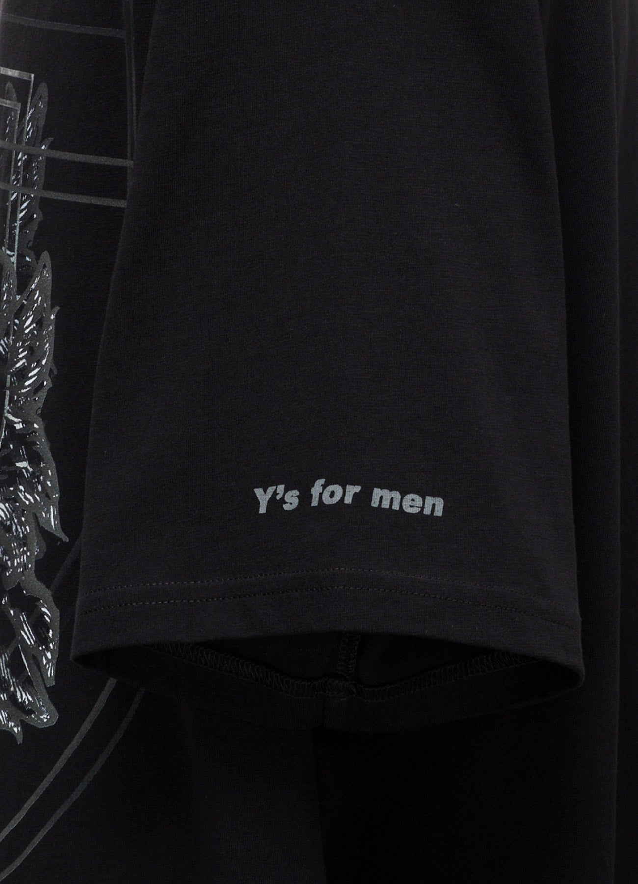 EXCLUSIVE】WOLF PRINT SHORT SLEEVE T-SHIRT – THE SHOP YOHJI YAMAMOTO