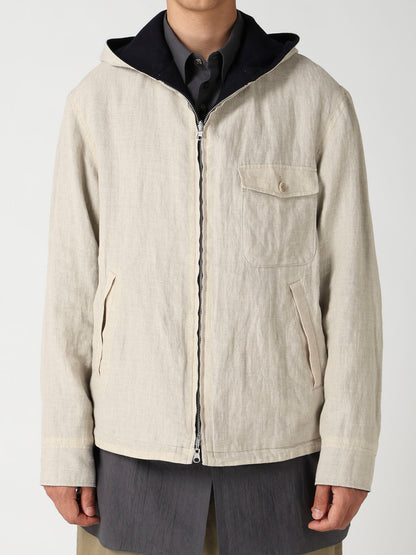 2-WAY HOODED BLOUSON