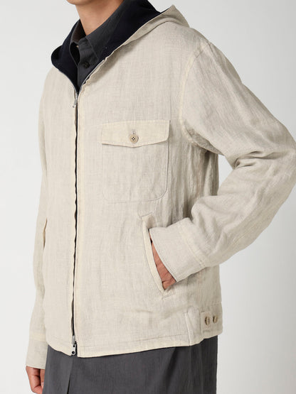 2-WAY HOODED BLOUSON