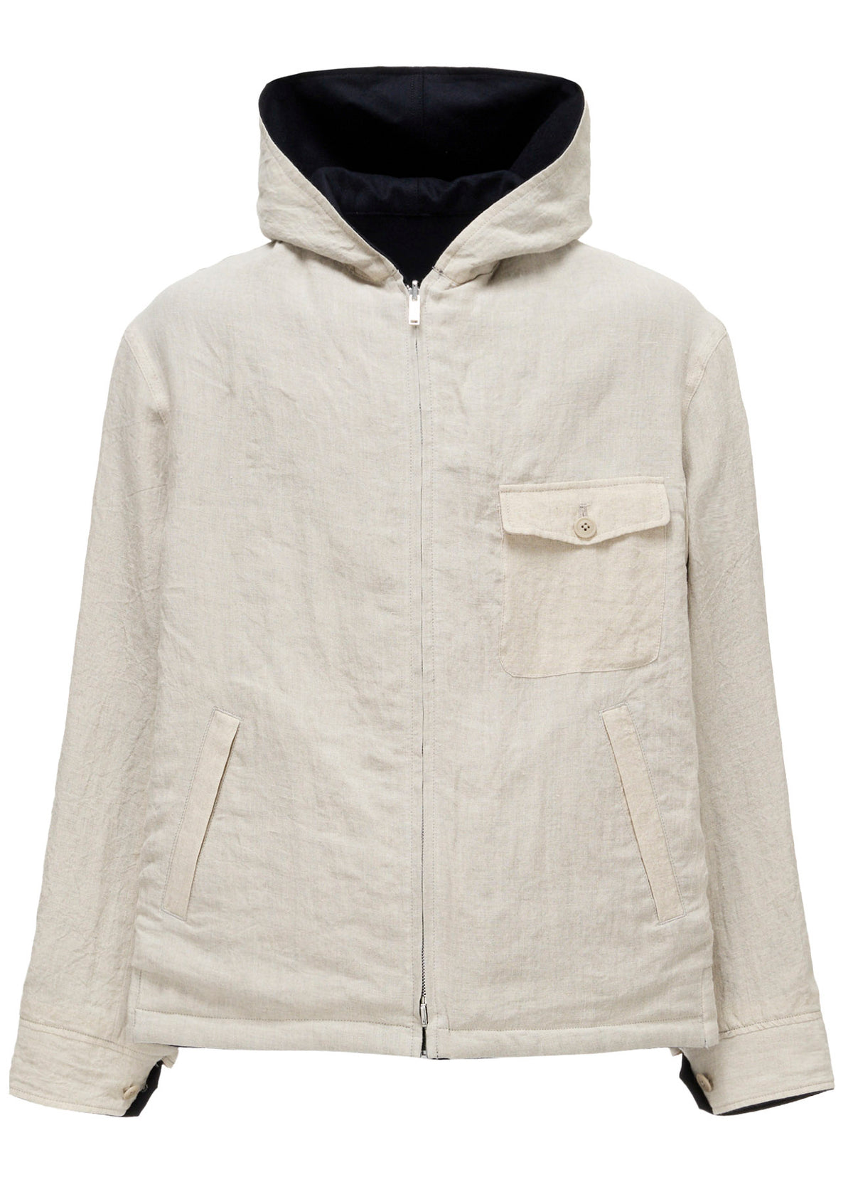 2-WAY HOODED BLOUSON