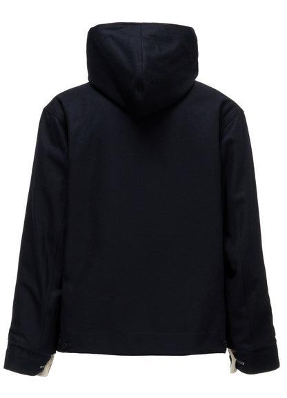 2-WAY HOODED BLOUSON