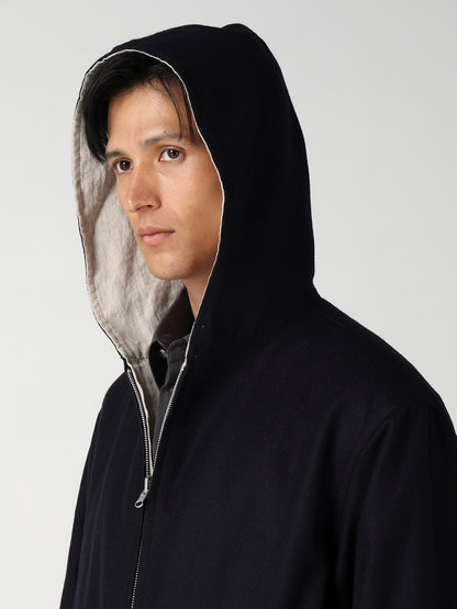 2-WAY HOODED BLOUSON