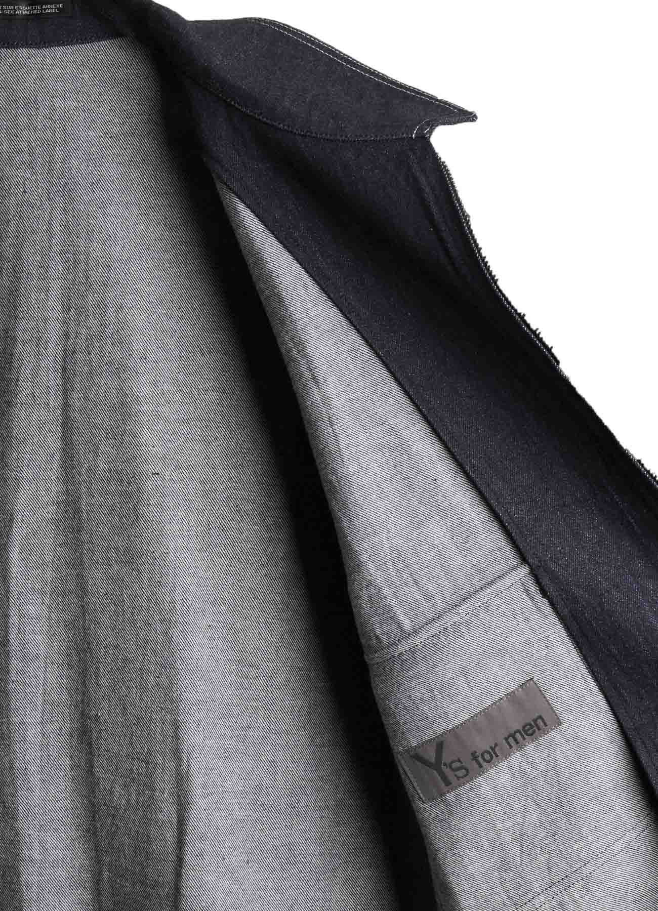 CHEST-POCKET DENIM BLOUSON
