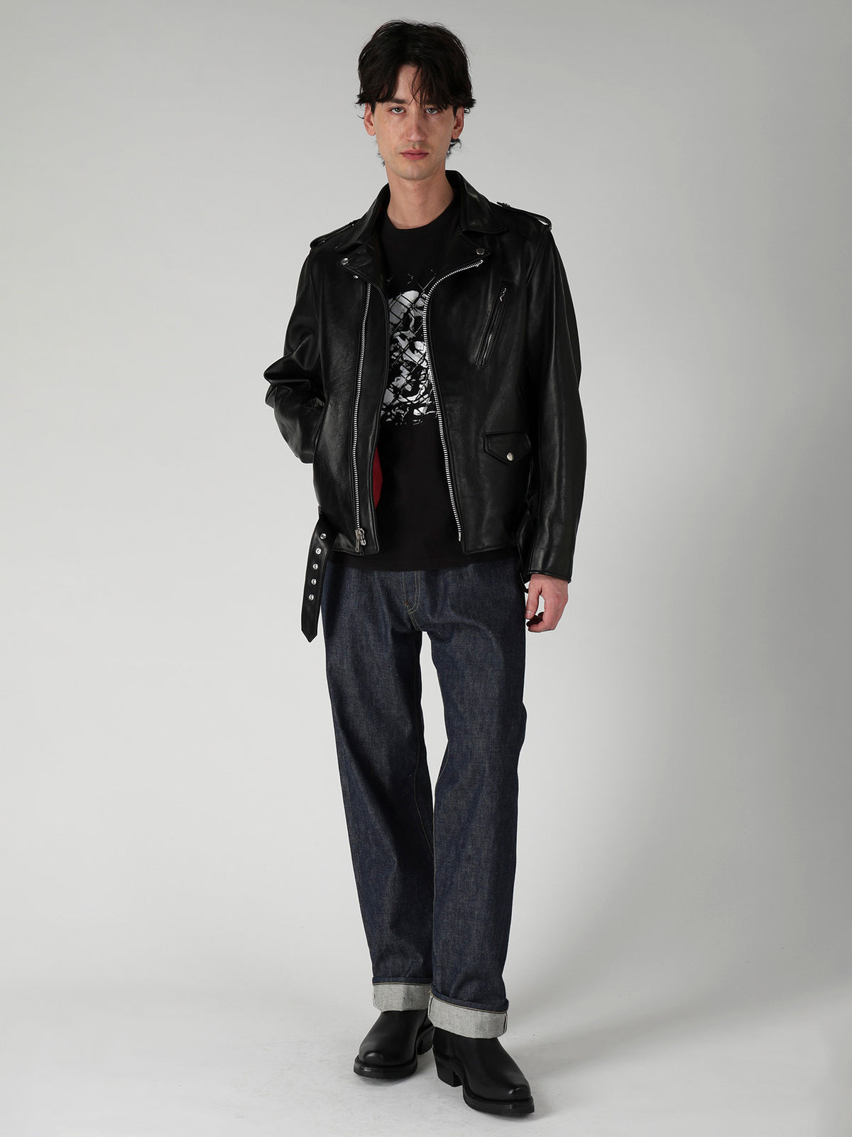 【Y's for men × MASSES】 POCKET D BIKER JKT