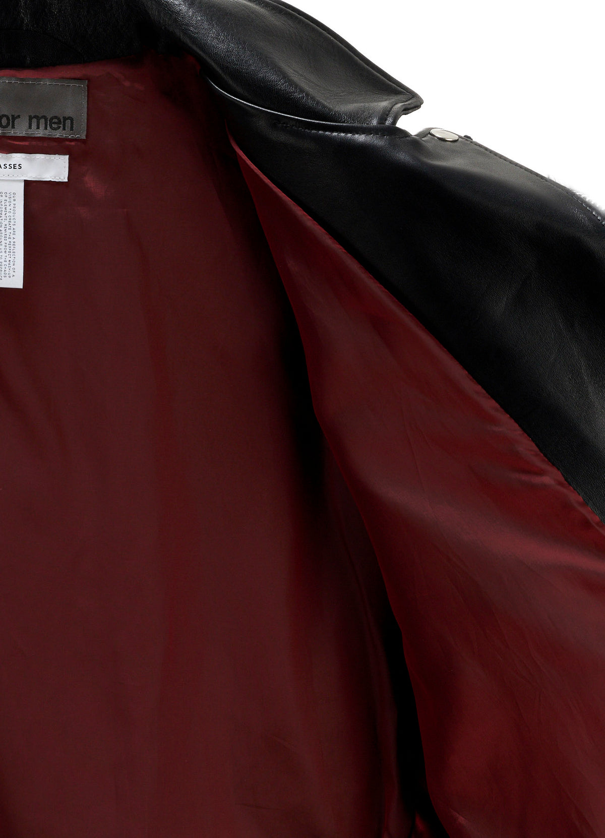 【Y's for men × MASSES】 POCKET D BIKER JKT