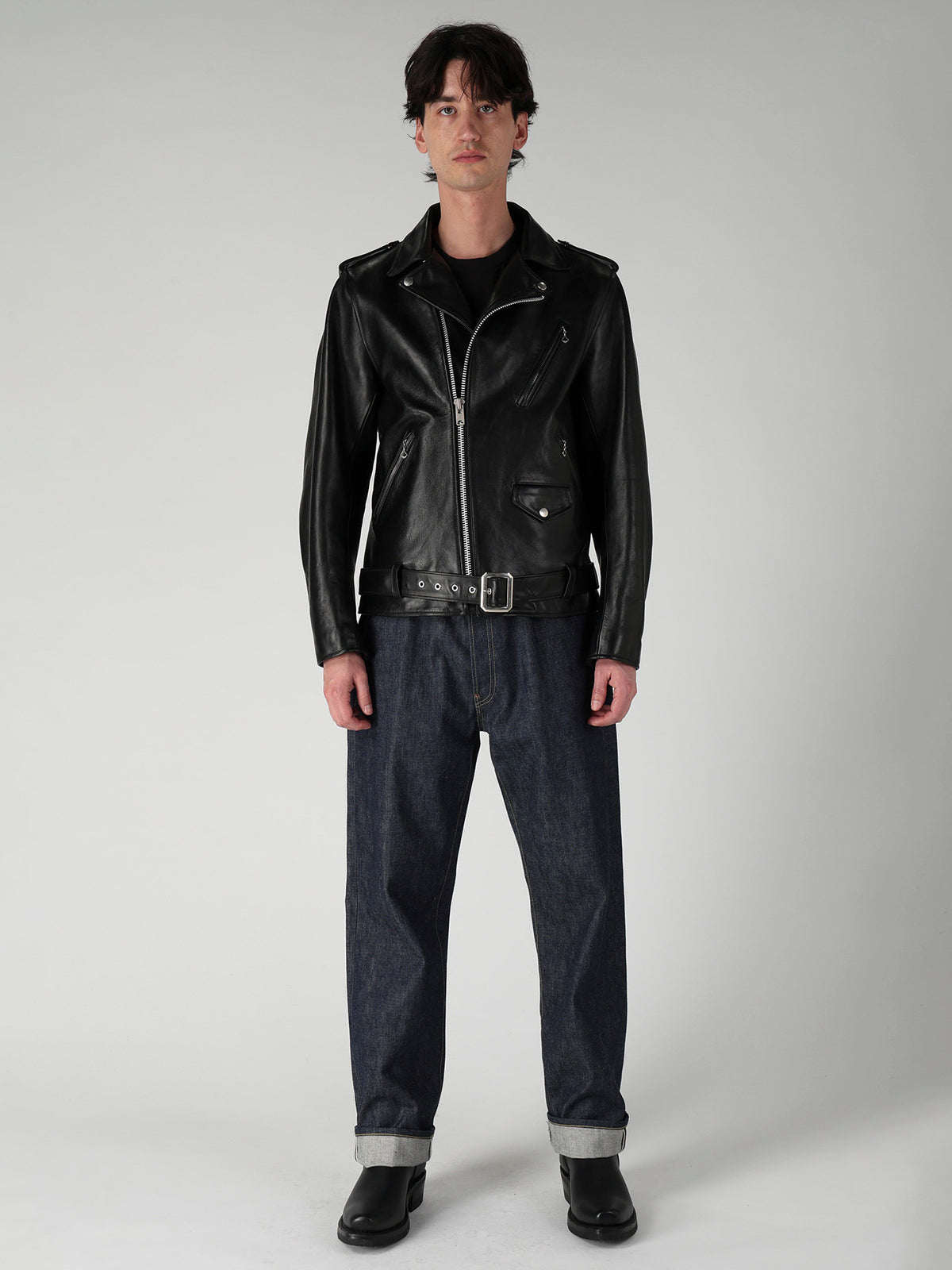 【Y's for men × MASSES】 POCKET D BIKER JKT
