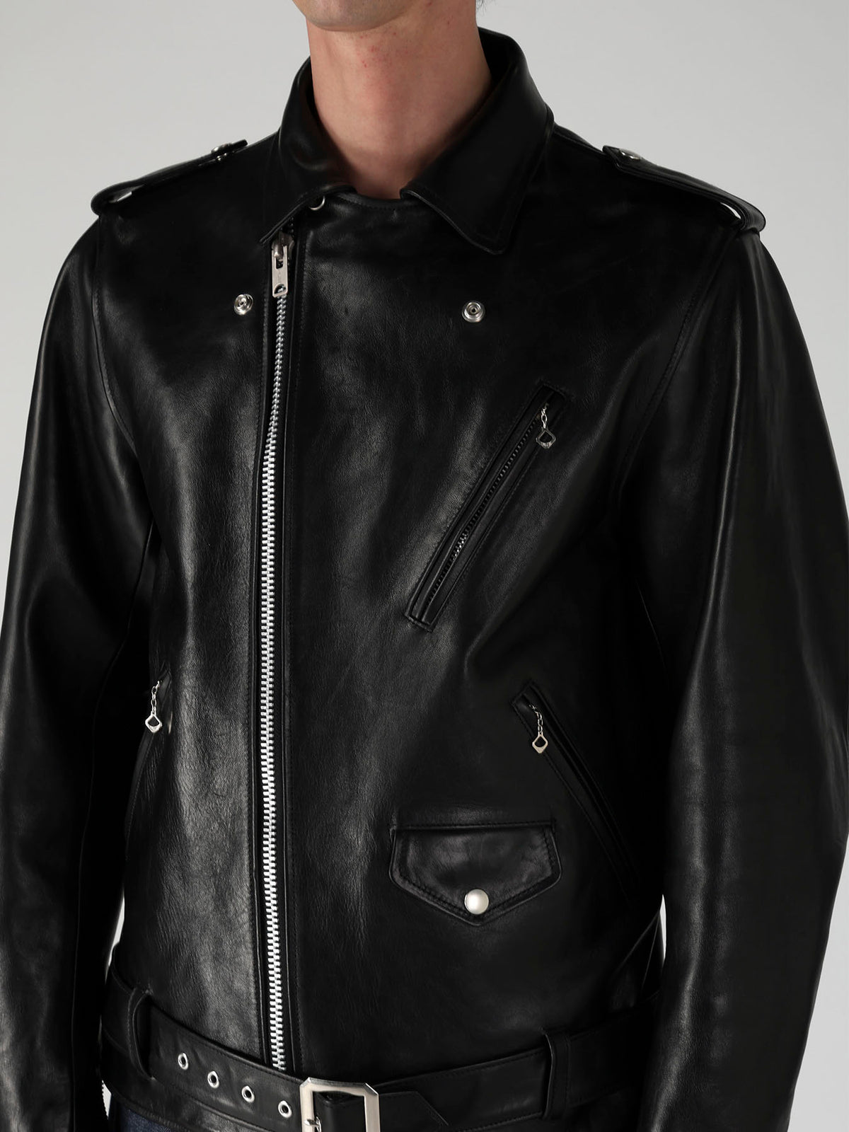 【Y's for men × MASSES】 POCKET D BIKER JKT