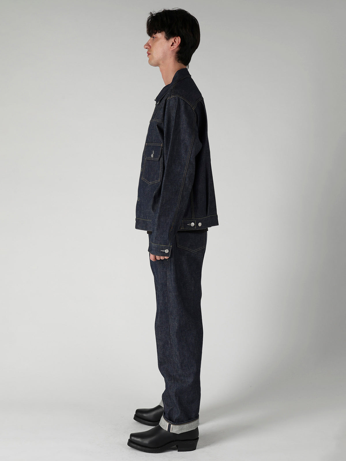 【Y's for men × MASSES】DENIM JACKET RIGID INDIGO