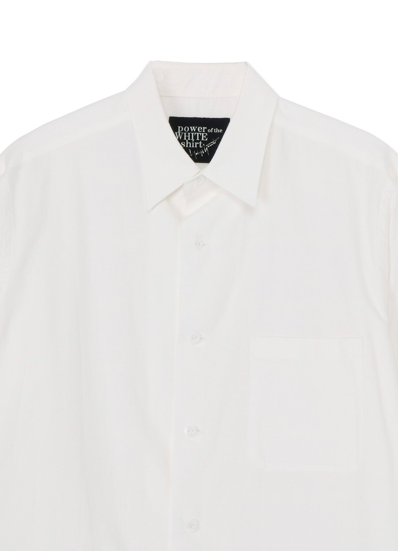 COTTON TWILL CLASSIC BIG SHIRT