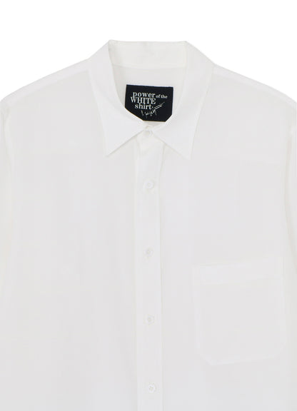 CELLULOSE LAWN FRONT PLACKET SHIRT