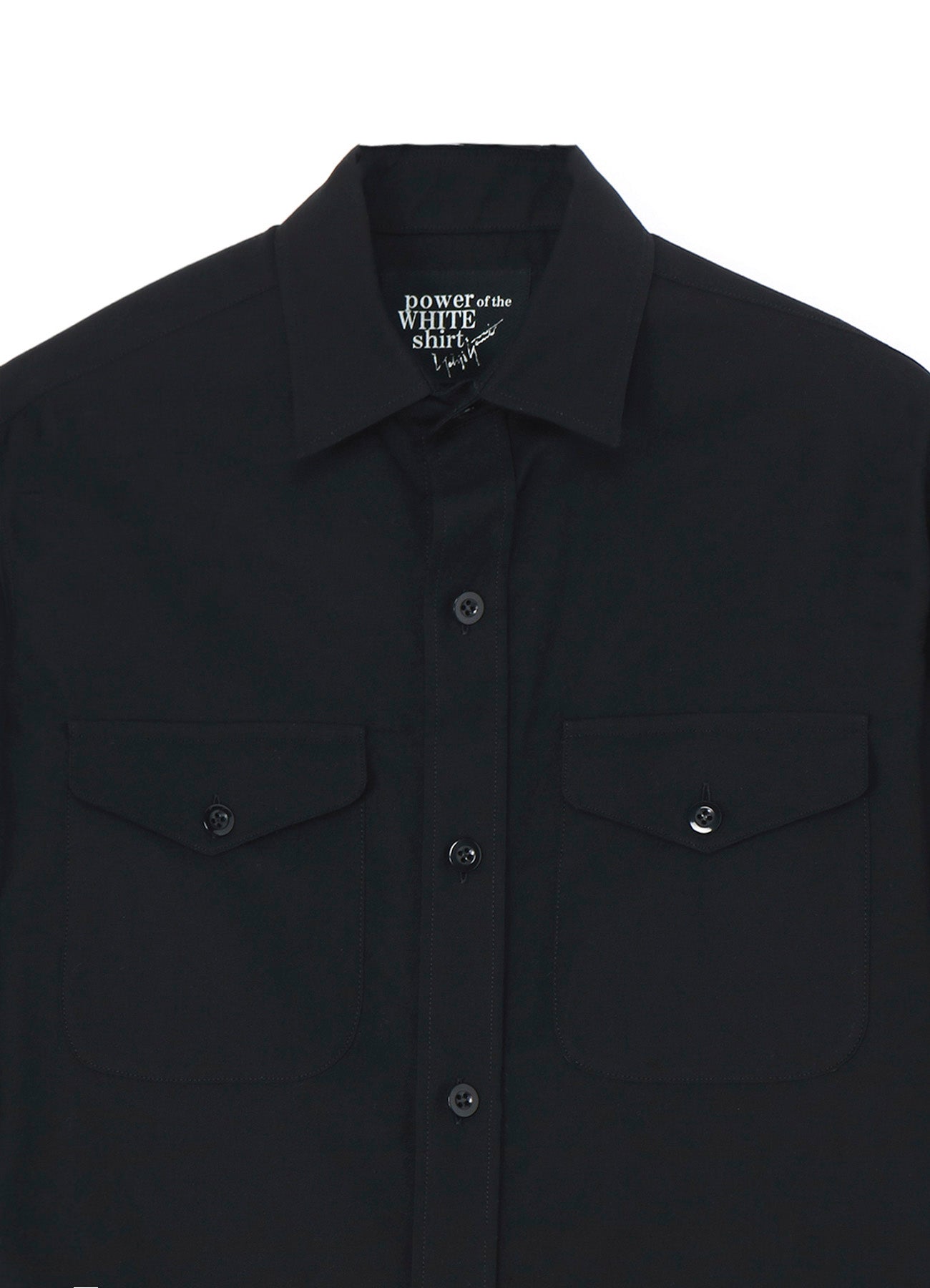 COTTON TWILL DOUBLE POCKETS SHIRT