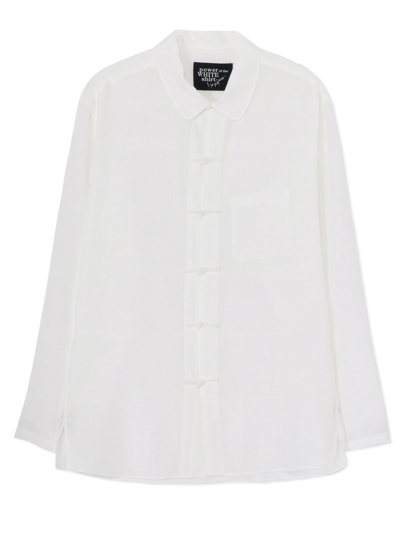 CELLULOSE LAWN CHINESE STYLE SHIRT – THE SHOP YOHJI YAMAMOTO