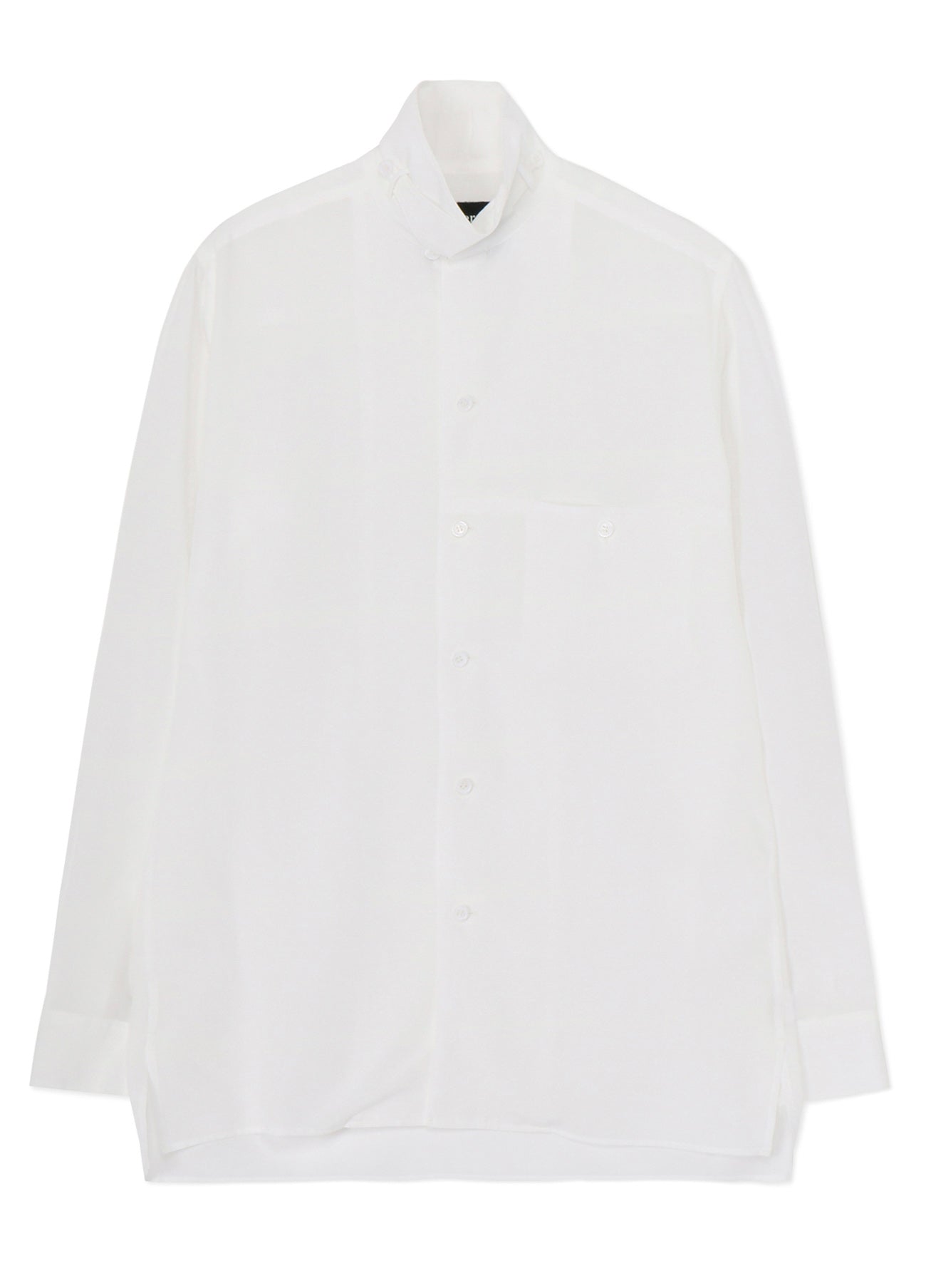 CELLULOSE LAWN TAB COLLAR SHIRT