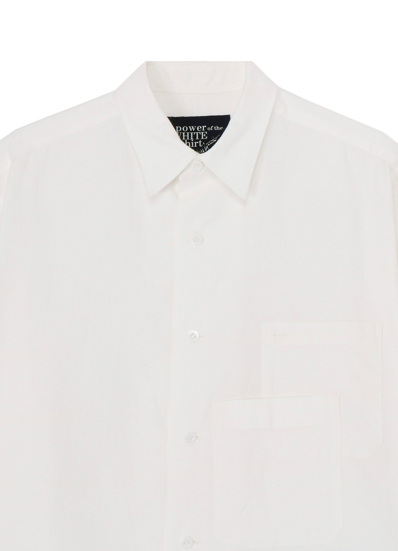 COTTON TWILL DOUBLE LAYERED SHIRT