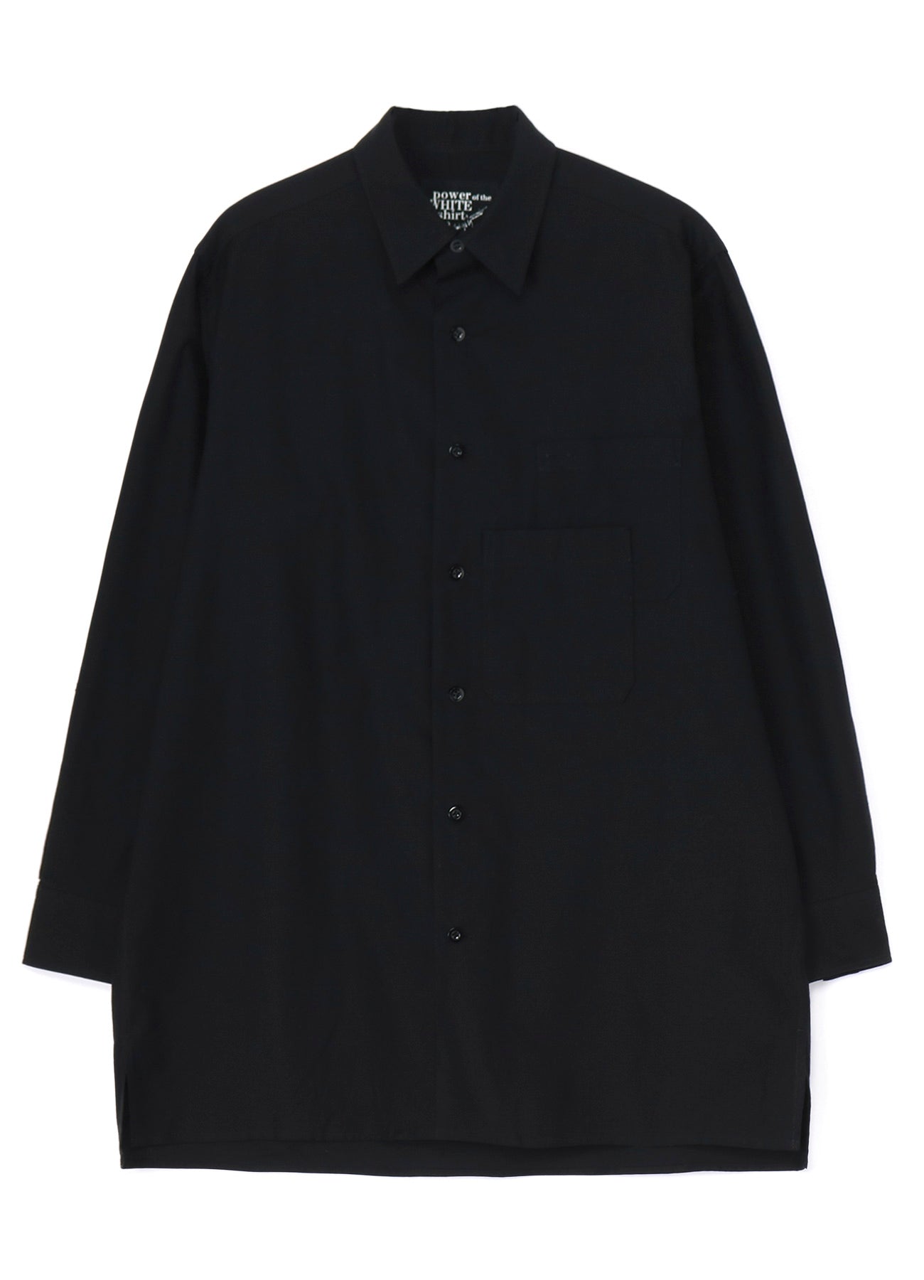 COTTON TWILL DOUBLE LAYERED SHIRT