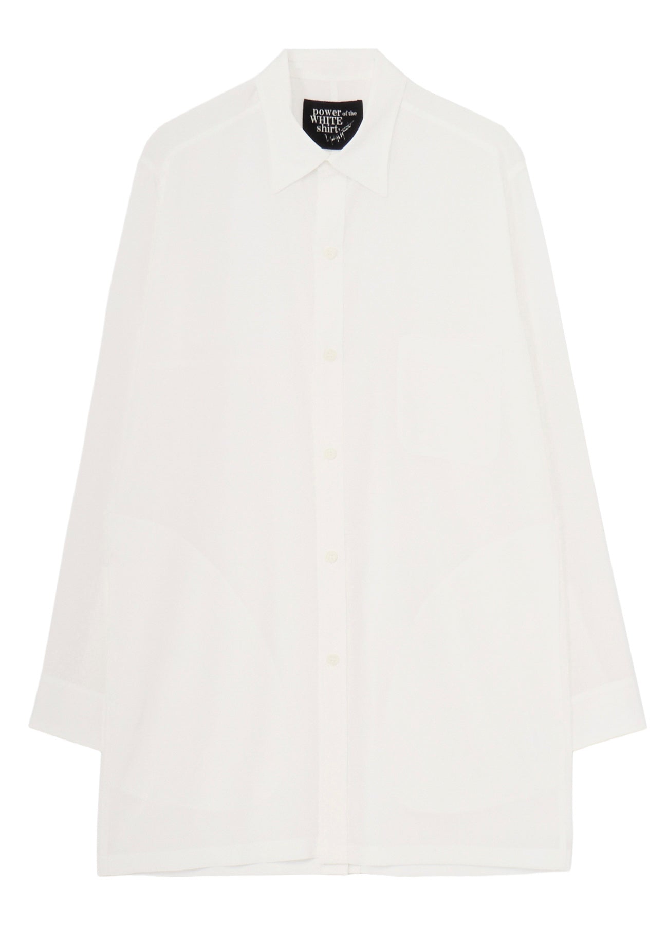 TA TUXEDO/WHITE OPEN-BACK BLOUSE