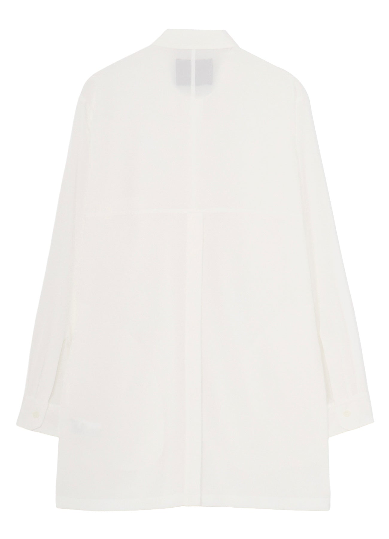 TA TUXEDO/WHITE OPEN-BACK BLOUSE