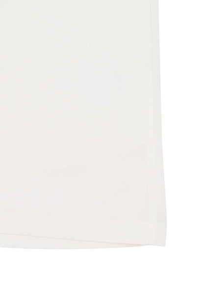 TA TUXEDO/WHITE OPEN-BACK BLOUSE