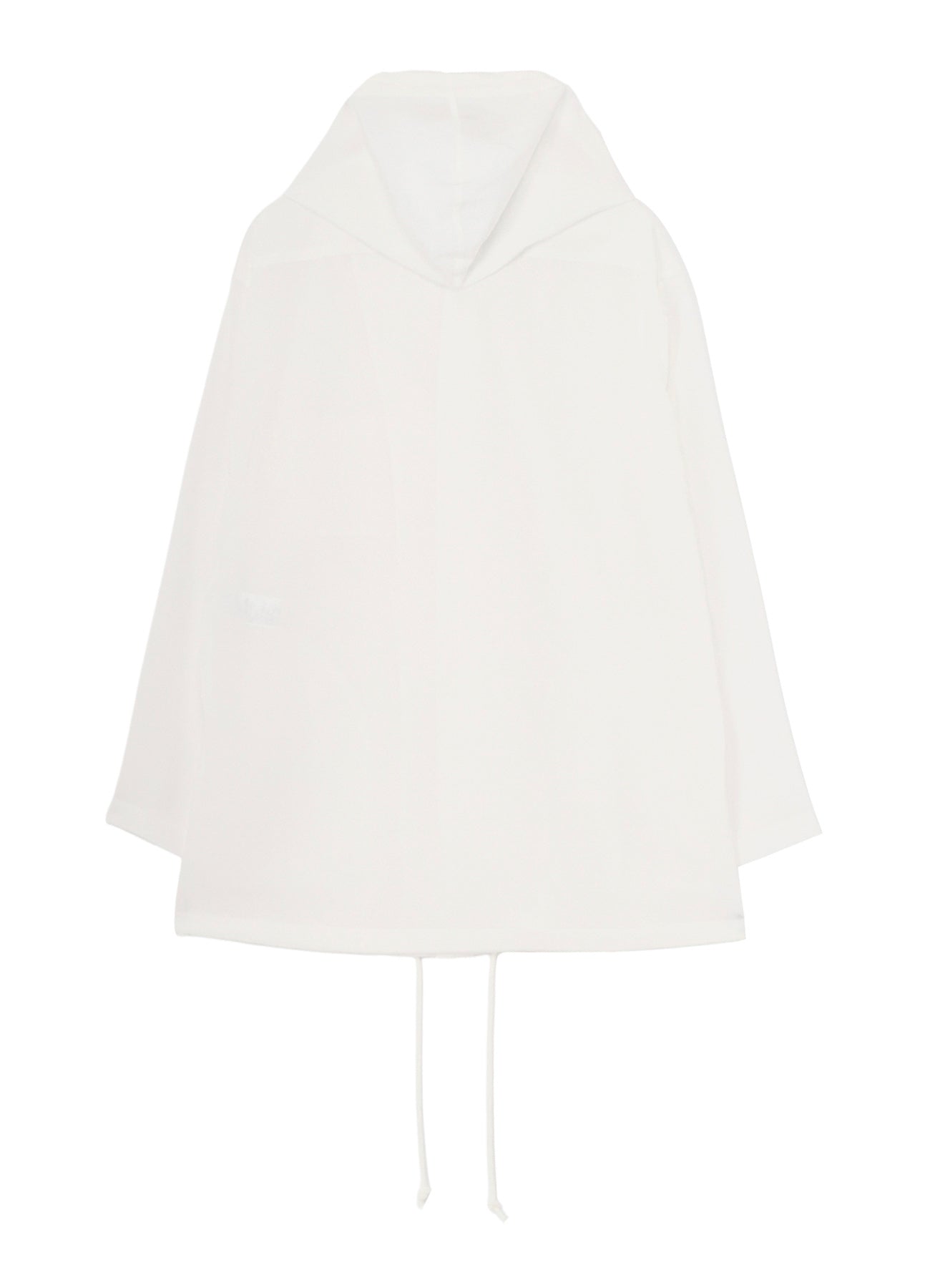 TA TUXEDO/WHITE FOODED BLOUSE
