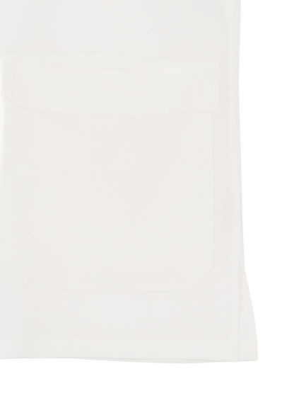 TA TUXEDO/WHITE OPEN COLLAR BLOUSE